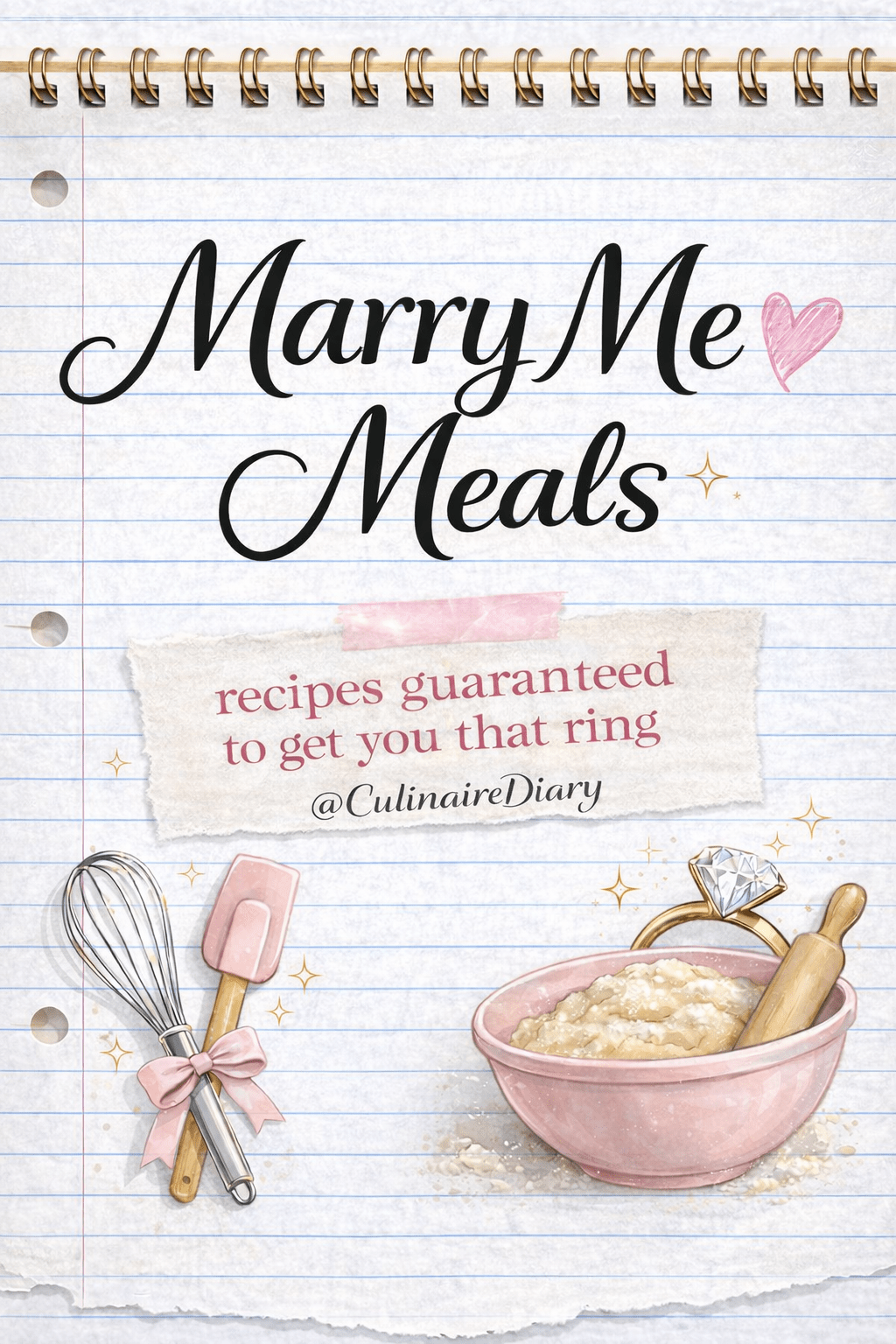 Marry Me Meals 💍 - Culinaire Diary